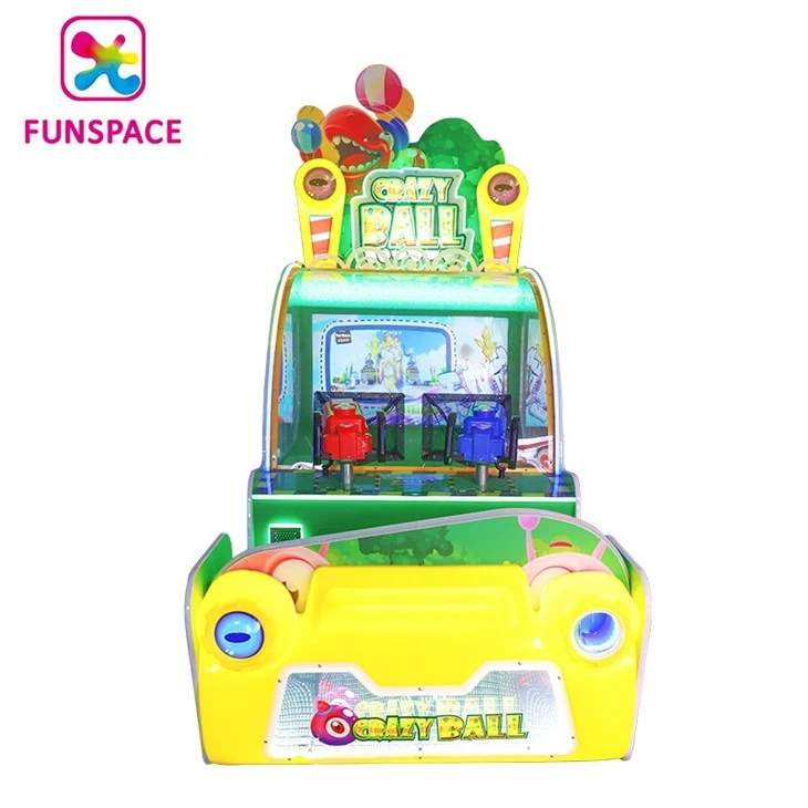 Crazy Ball Shooting Coin Operated Video Arcade