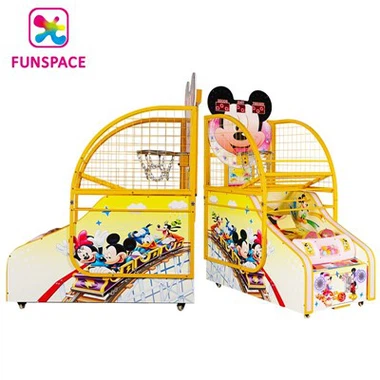 子供用アーケードシューティングバスケットボールゲーム機