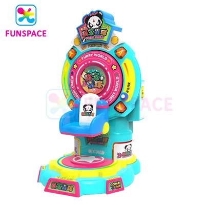 Furry World Coinは、Ferris Wheel Kiddy Ridesを操作しました